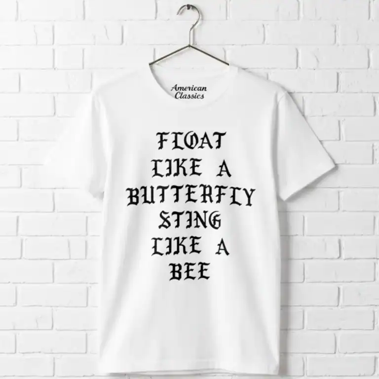 Muhammad Ali Float Like a Butterfly Gothic Men's T Shirt