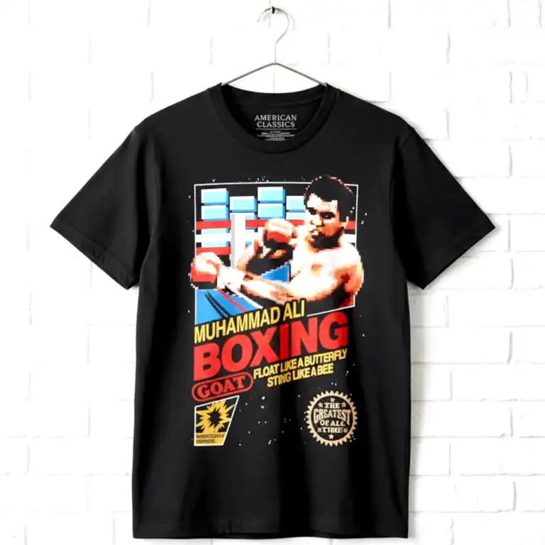 Muhammad Ali Boxing 8Bit Video Game Men's T Shirt