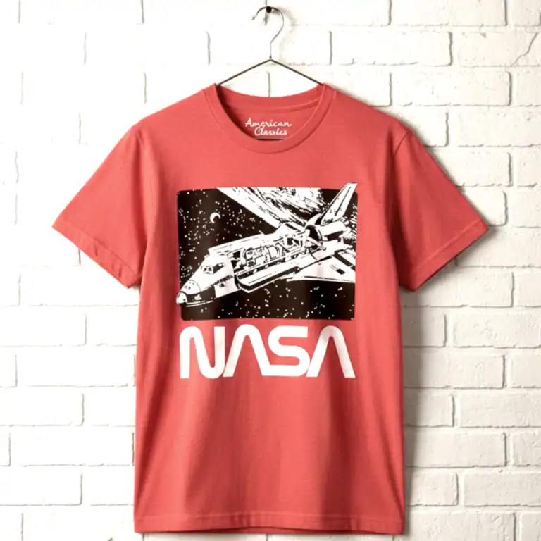NASA Shuttle In Orbit Men's T Shirt