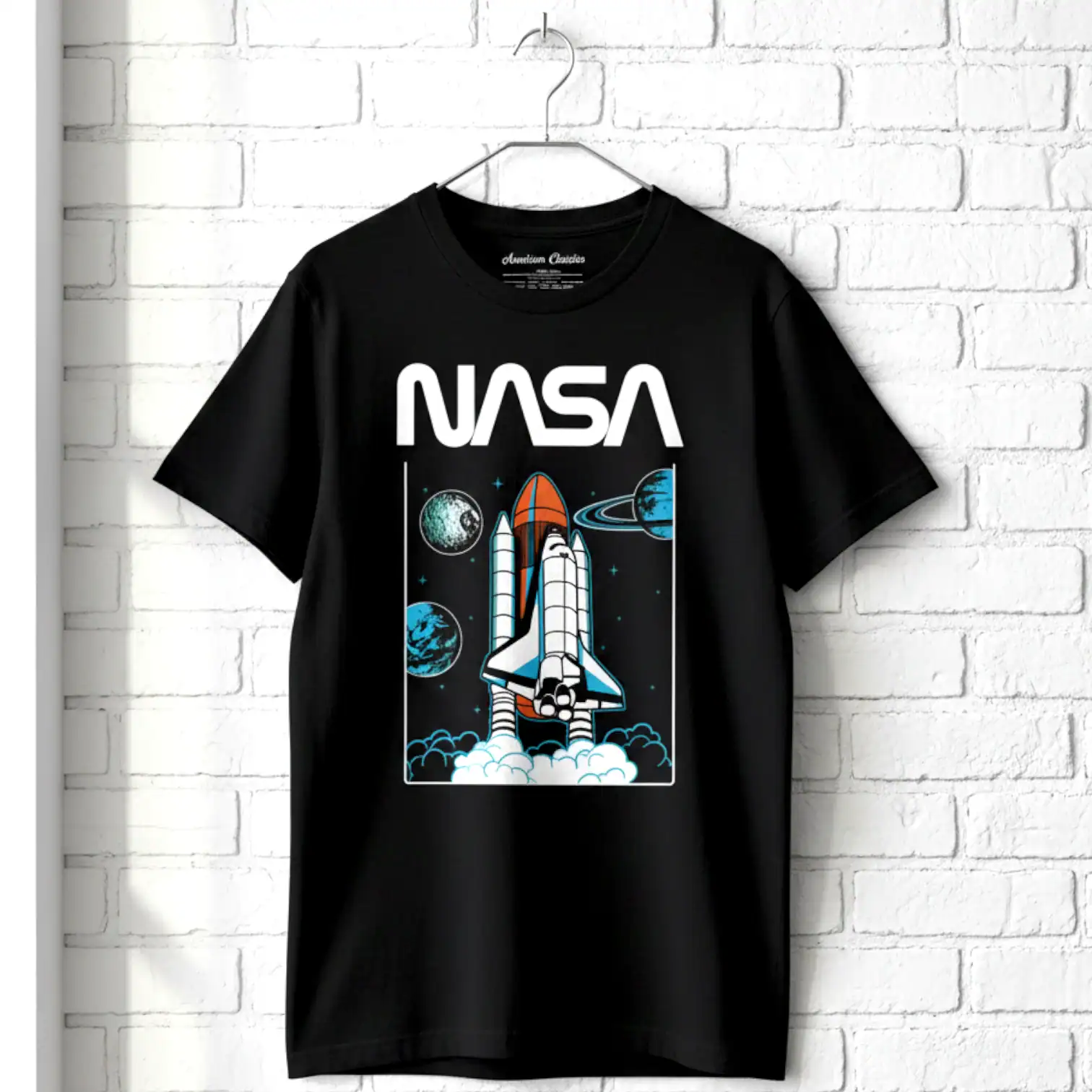 NASA Interplanetary Rocket Men's T Shirt