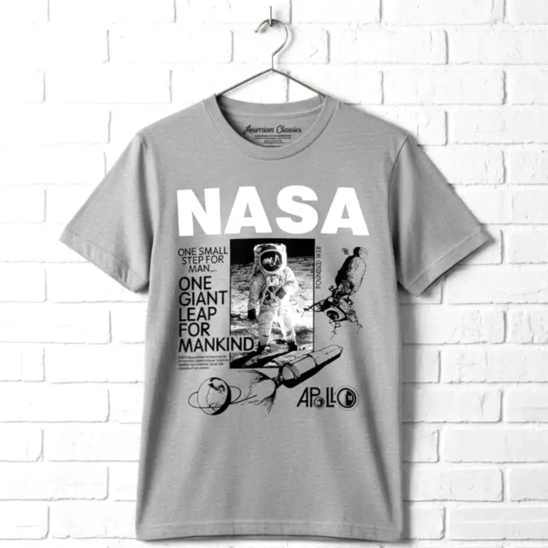 NASA Apollo 11 Moon Landing Men's T Shirt