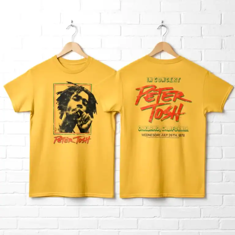 Peter Tosh In Concert Oakland 78 Men's T Shirt