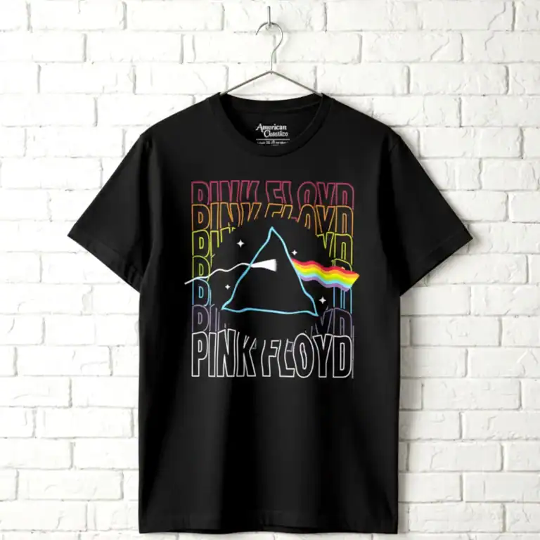 Pink Floyd Wavy Prism Men's T Shirt