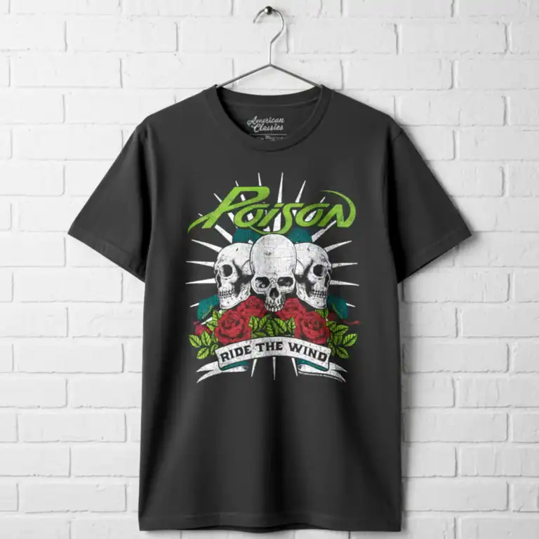 Poison Ride The Wind Men's T Shirt
