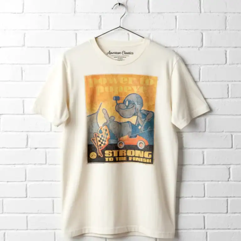 Popeye Vintage Power Driver Men's T Shirt