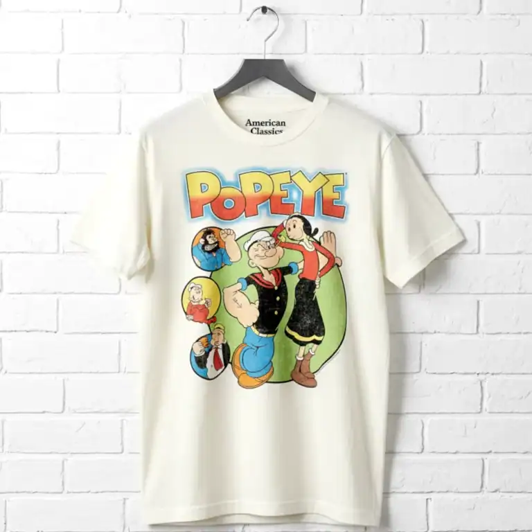 Popeye & Friends Men's T Shirt