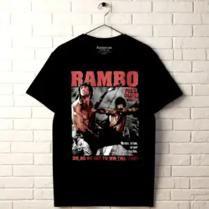 Rambo 2 Win This Time Men's T Shirt