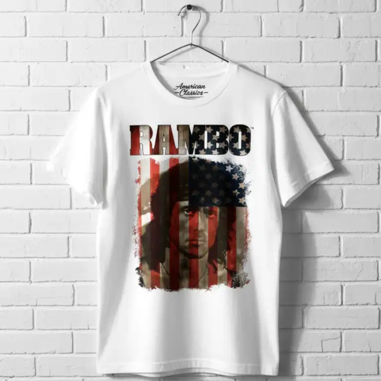Rambo American Action Hero Men's T Shirt