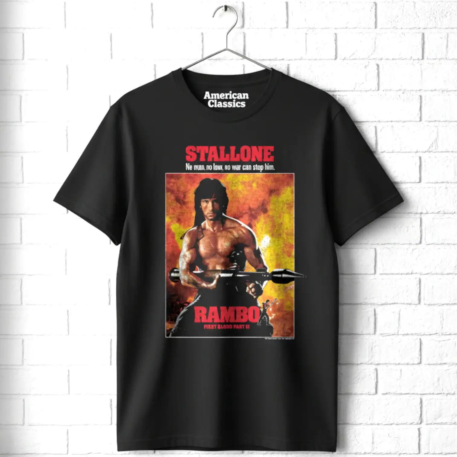 Rambo Bazooka Men's T Shirt