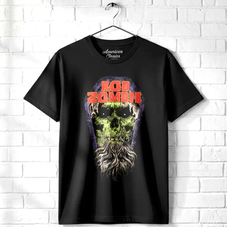 Rob Zombie Coffin Beard Men's T Shirt
