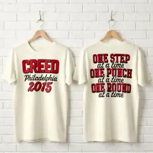 Creed Philadelphia 2015 One Step Men's T Shirt