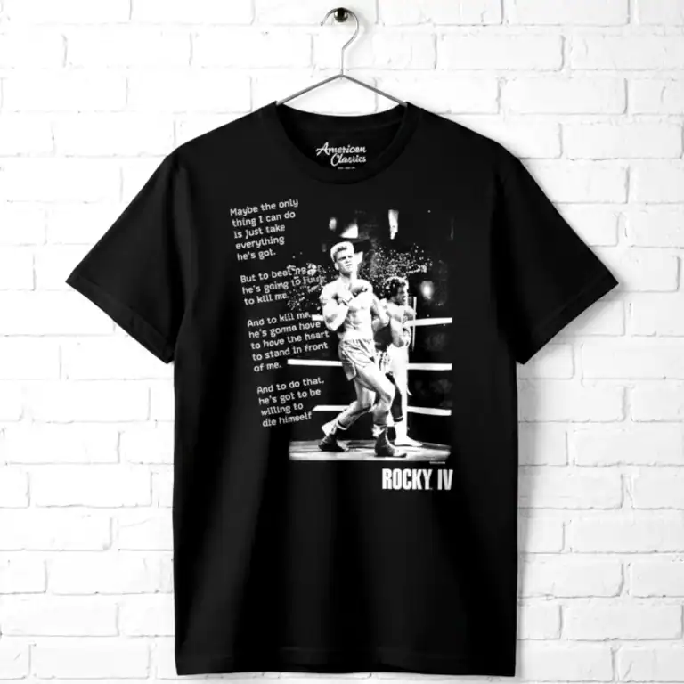 Rocky 4 Monologue Men's T Shirt