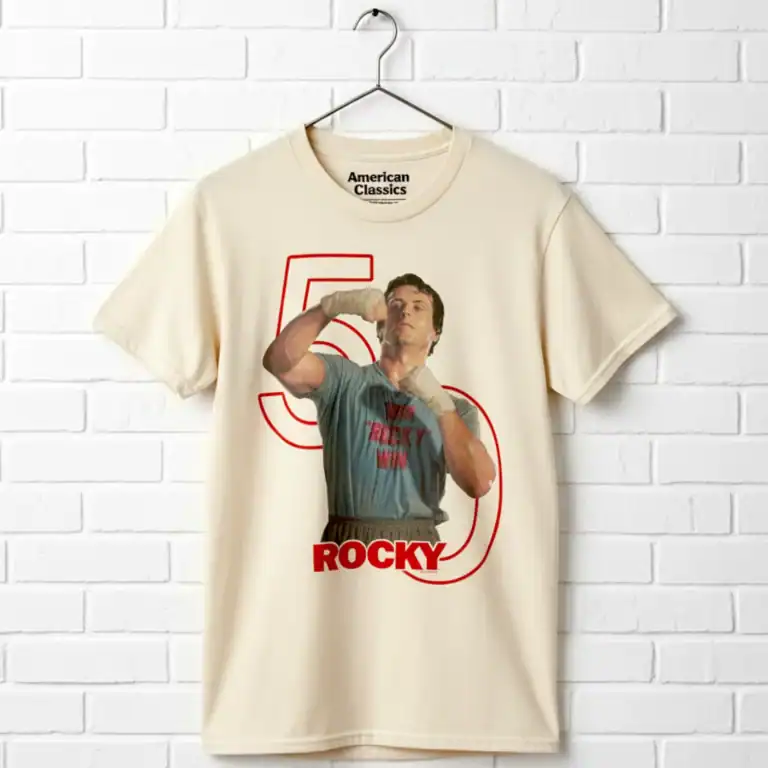 Rocky 50 Wins Men's T Shirt