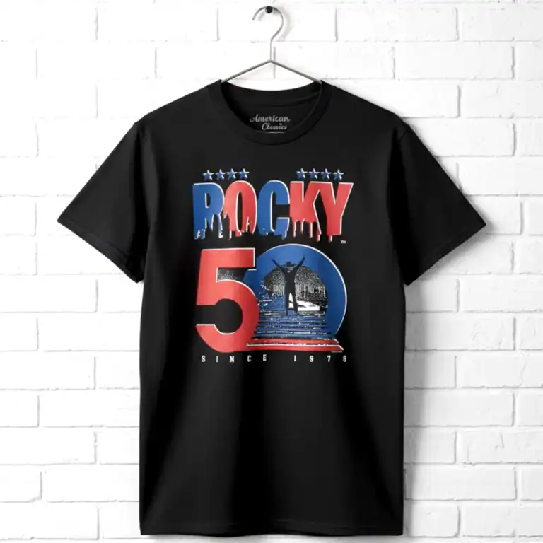 Rocky 50th Staircase Men's T Shirt