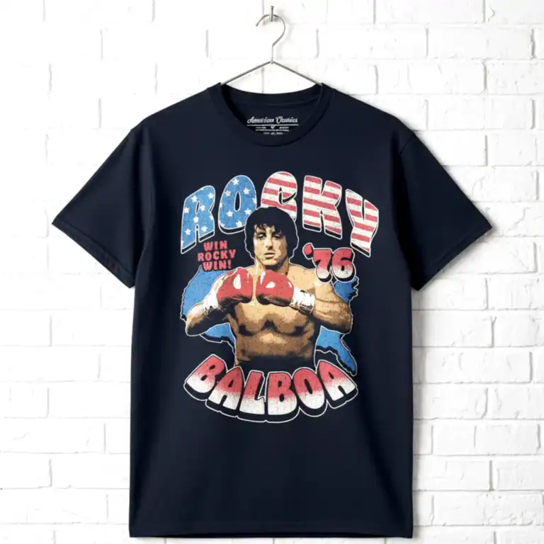 Rocky Balboa All-American 76 Men's T Shirt
