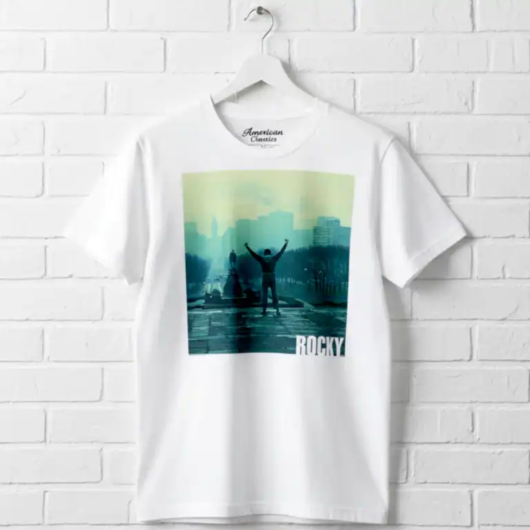 Rocky Philly Skyline Men's T Shirt