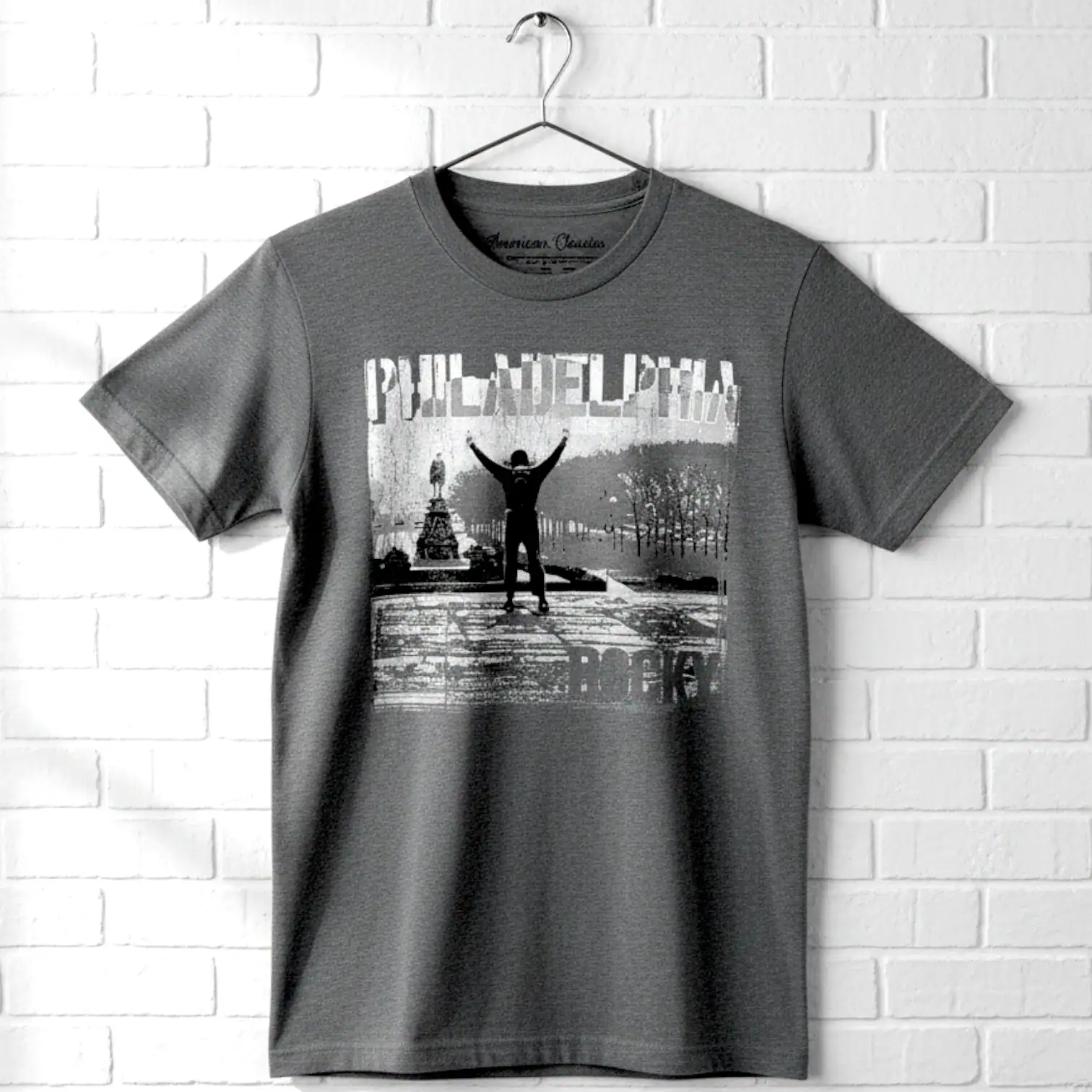 Rocky Philadelphia Statue Men's T Shirt