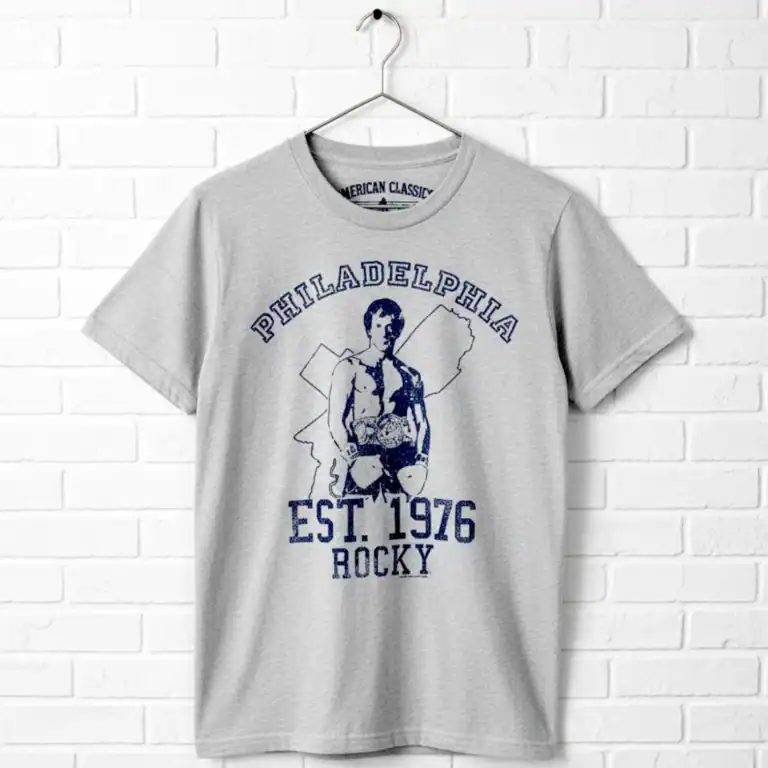 Rocky Philadelphia Map 1976 Men's T Shirt