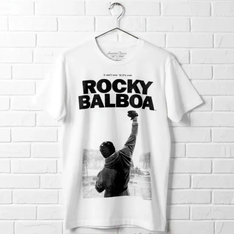 Rocky Balboa Punching Sky Men's T Shirt