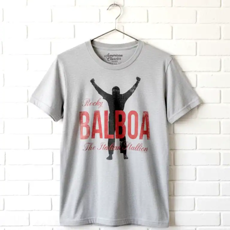 Rocky Balboa in Silhouette Men's T Shirt