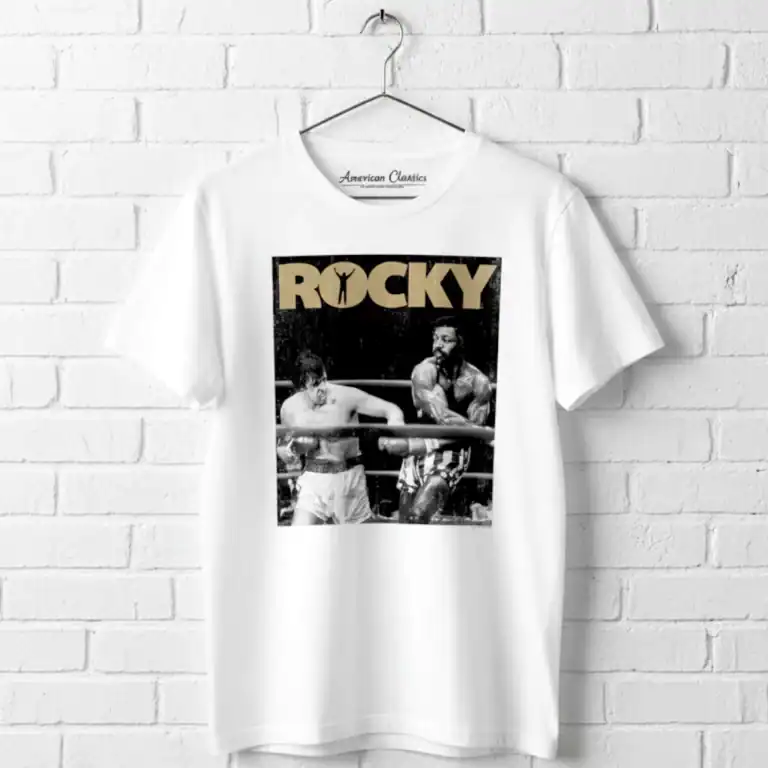 Rocky Fights Apollo Creed Men's T Shirt