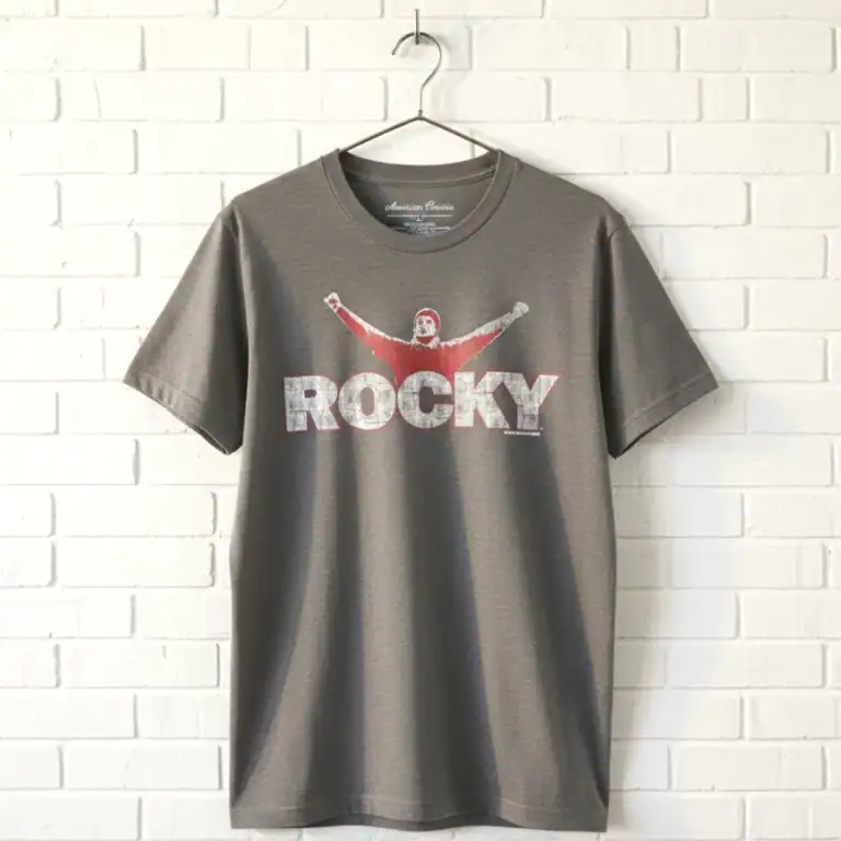 Rocky Faded Logo Men's T Shirt