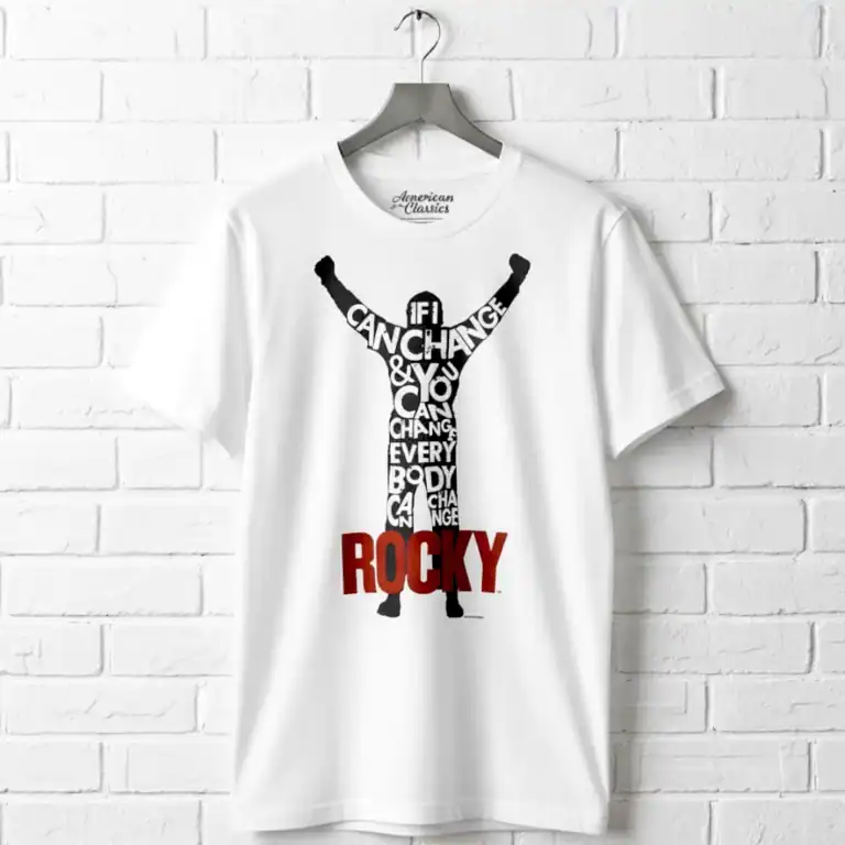 Rocky Changes Quote Men's T Shirt