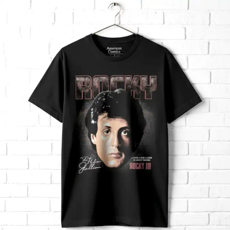 Rocky Balboa Extreme Close-up Men's T Shirt