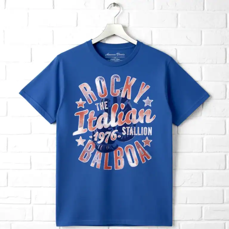 Rocky Italian Stallion Boxing Gloves 1976 Men's T Shirt
