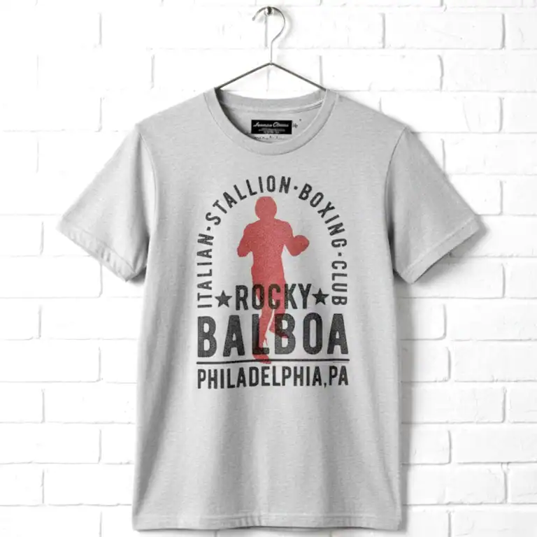 Rocky Balboa Italian Stallion Boxing Club Men's T Shirt