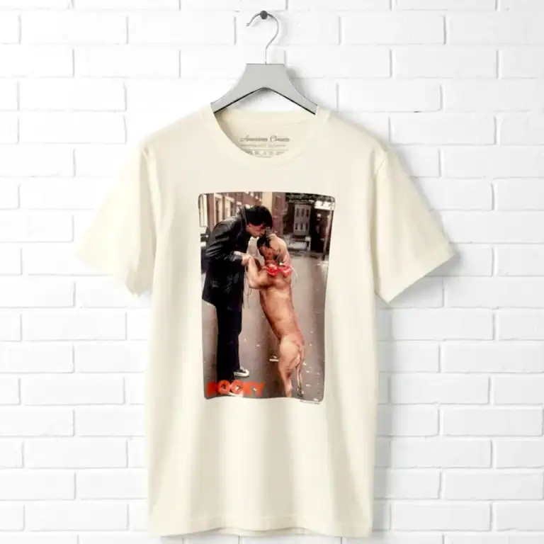Rocky Kissing Dog Men's T Shirt