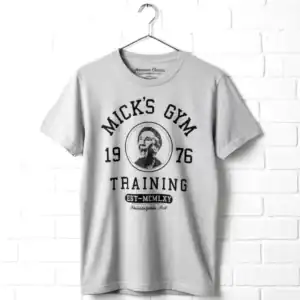 Rocky Mick's Gym Training 1976 Men's T Shirt