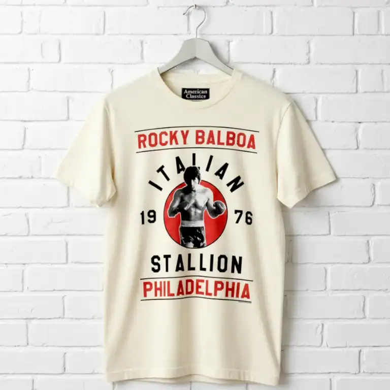 Rocky Balboa Italian Stallion Philadelphia 1976 Men's T Shirt