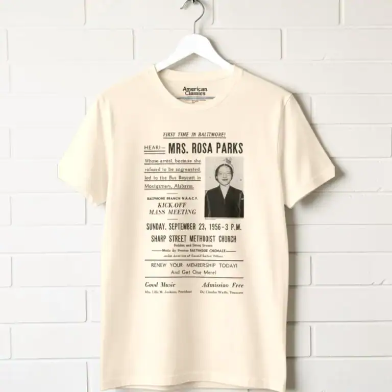 Rosa Parks First Time in Baltimore Men's T Shirt
