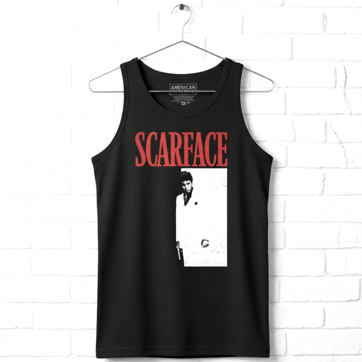 Scarface Tony Montana Movie Poster Men's Tank Top