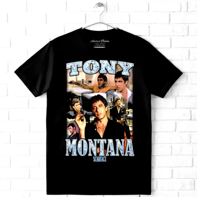 Scarface Tony Montana Montage Men's T Shirt