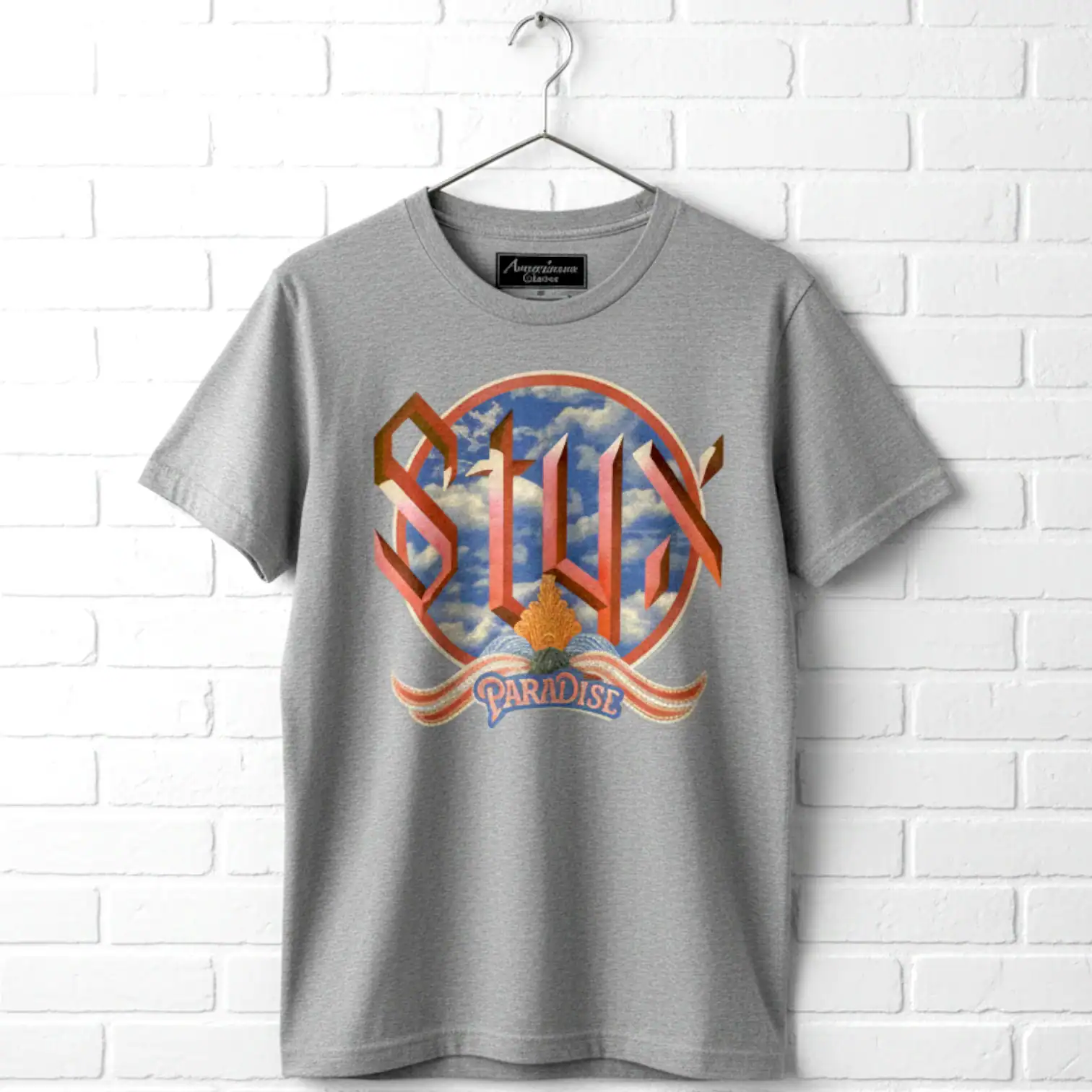 Styx Paradise Cloudy Skies Men's T Shirt