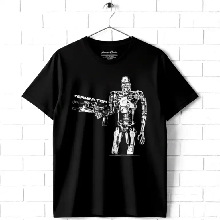 Terminator Cyborg Plasma Rifle Men's T Shirt
