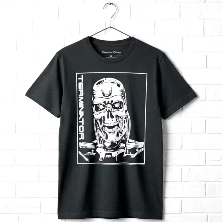 Terminator T-800 Skull Men's T Shirt