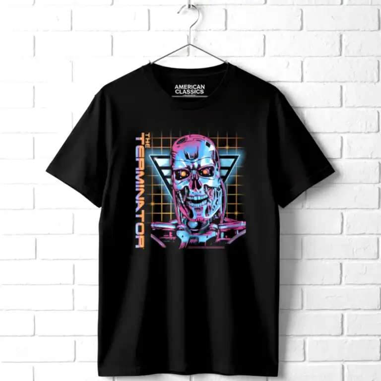Terminator Retro 80's Cyborg Men's T Shirt