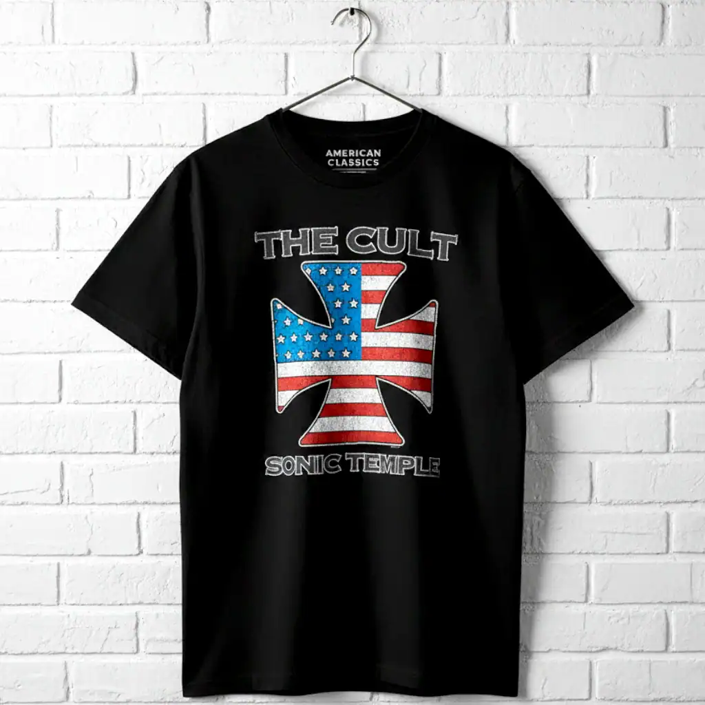 The Cult Sonic Temple USA Men's T Shirt