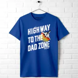 Top Gun Highway to the Dad Zone Men's T Shirt