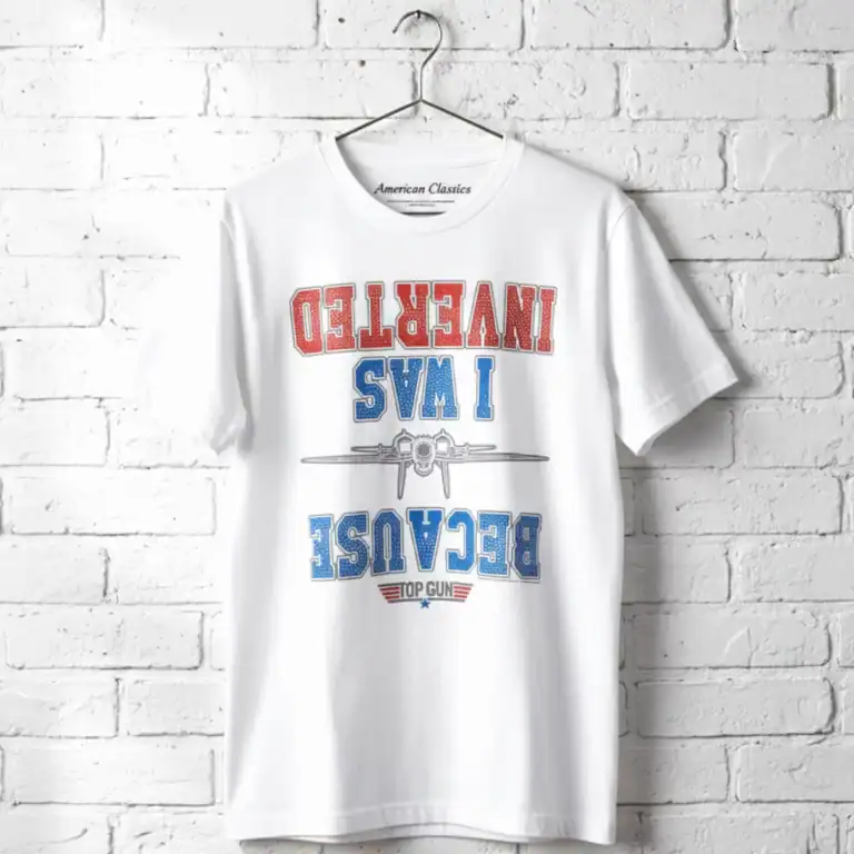 Top Gun Inverted Upside-Down Men's T Shirt