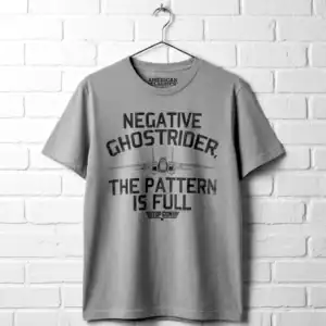 Top Gun Negative Ghostrider Graphic Men's T Shirt