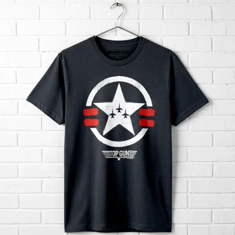 Top Gun Star Air Formation Men's T Shirt