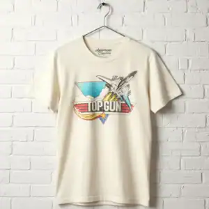 Top Gun Fighter Jet Logo Men's T Shirt