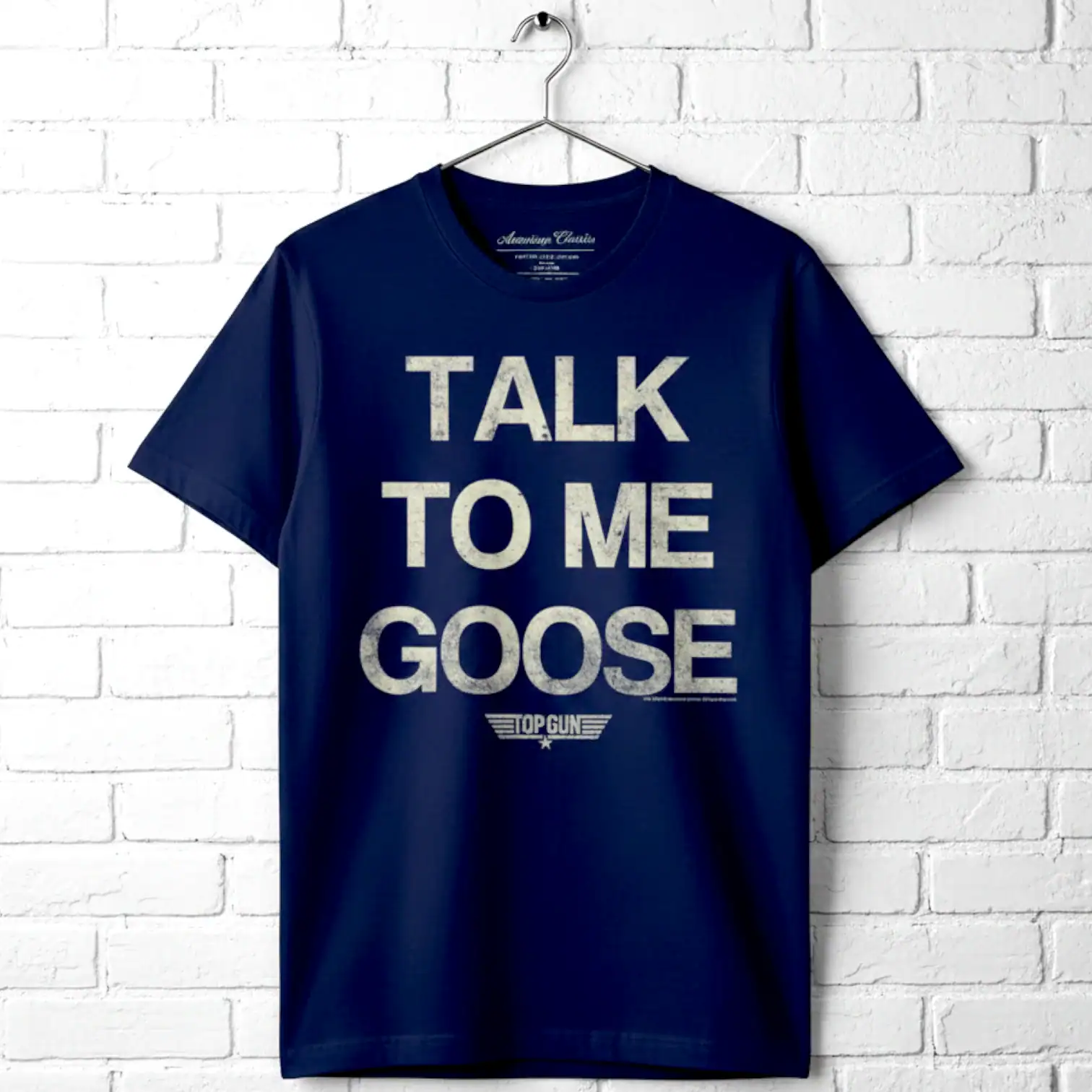 Top Gun Maverick Quote Men's Navy T Shirt