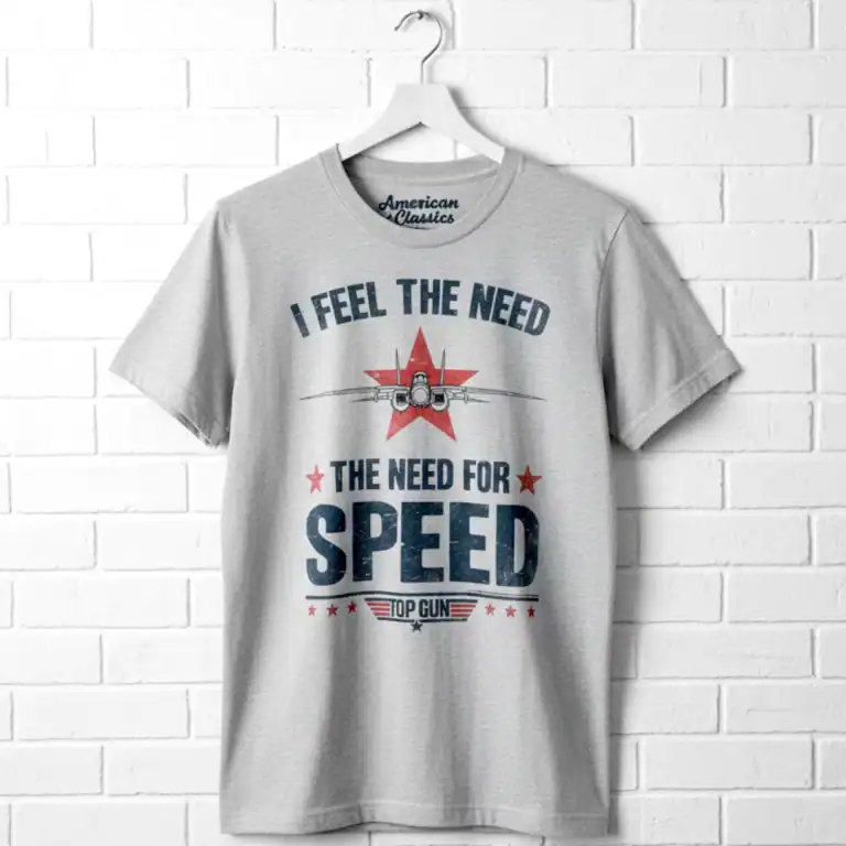 Top Gun I Feel The Need for Speed Men's T Shirt