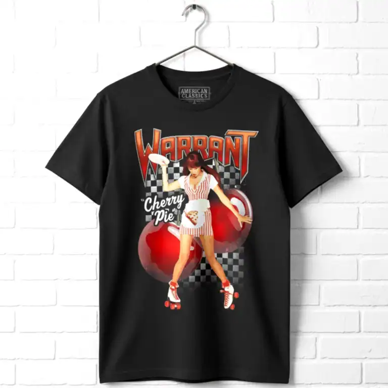 Warrant Cherry Pie Waitress Men's T Shirt