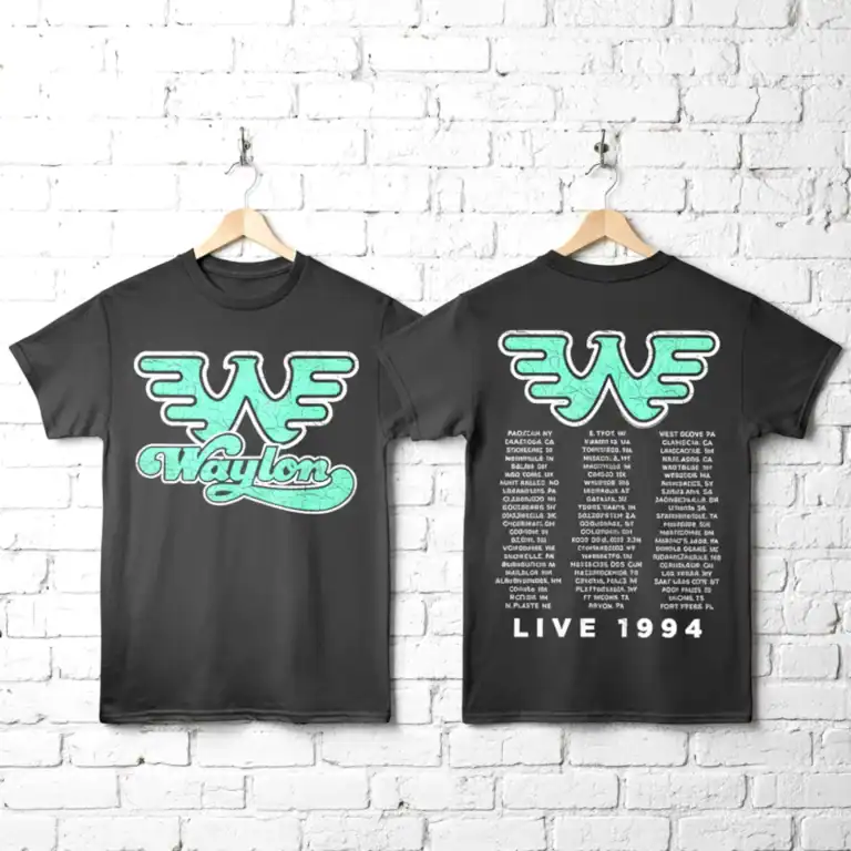 Waylon Jennings Live Tour 1994 Men's T Shirt